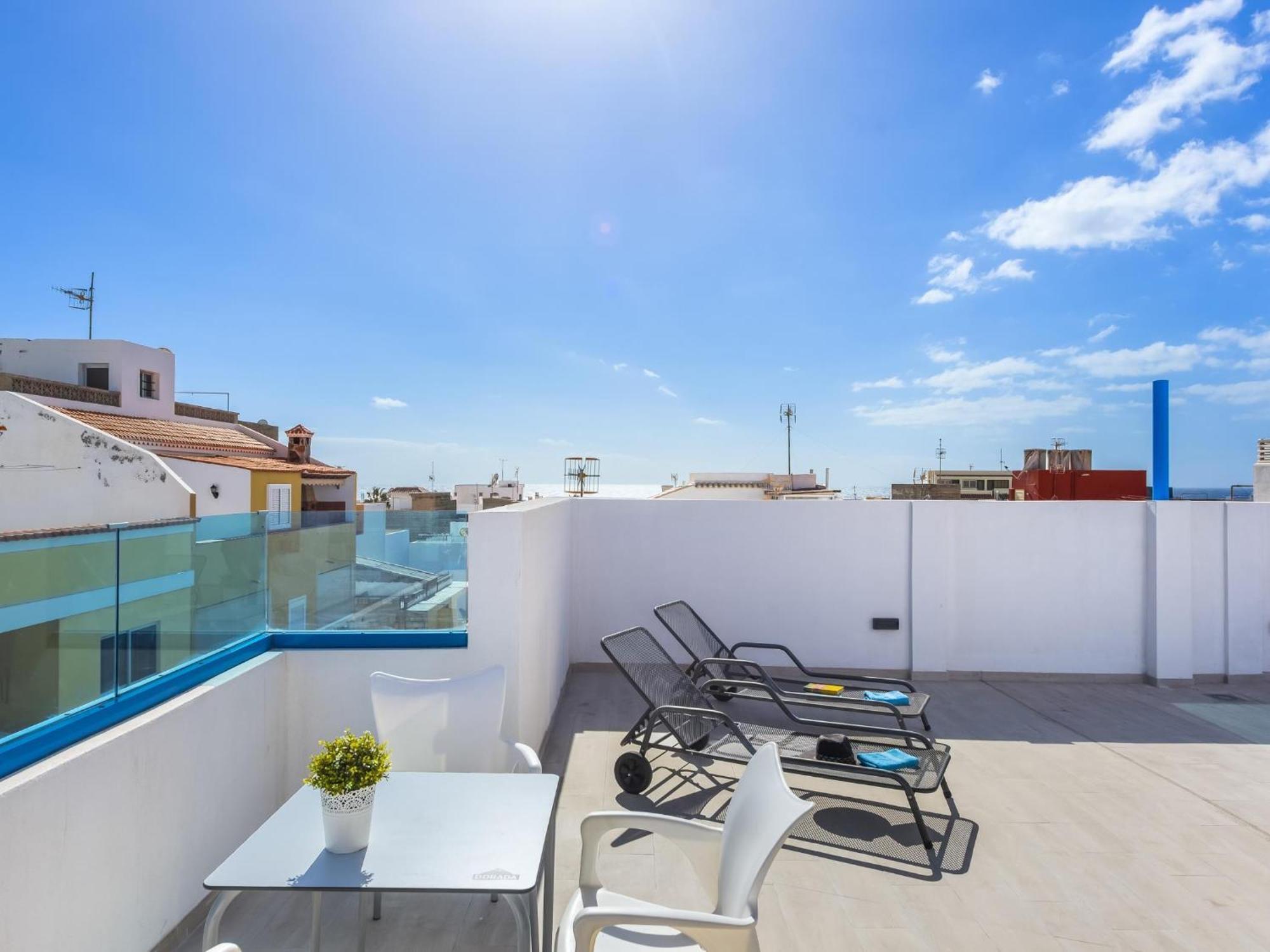 Okeanos Eco Guest House لوس أبريغوس المظهر الخارجي الصورة