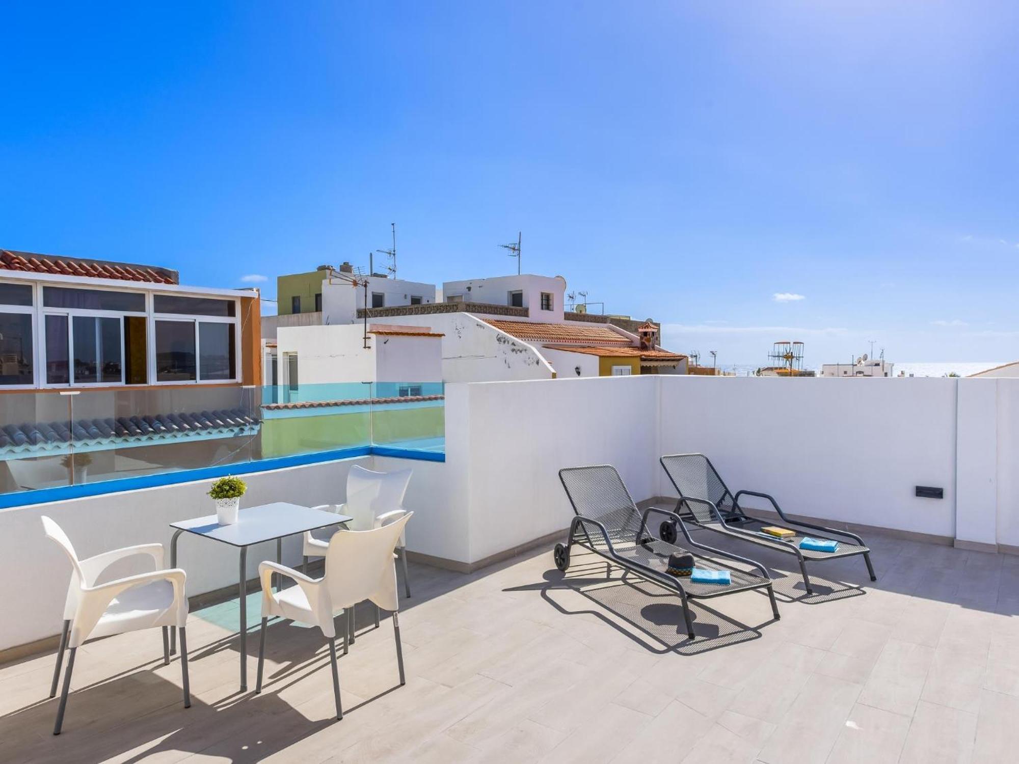 Okeanos Eco Guest House لوس أبريغوس المظهر الخارجي الصورة