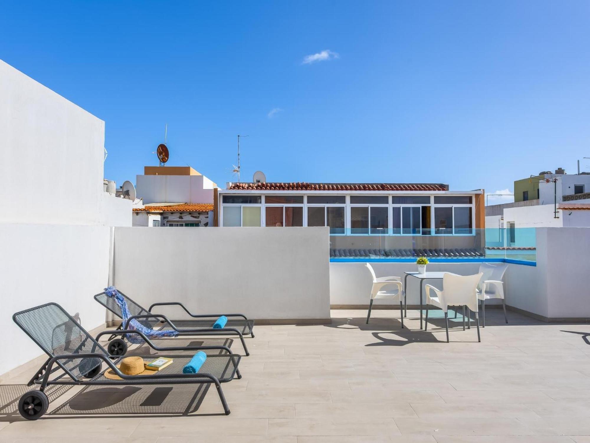 Okeanos Eco Guest House لوس أبريغوس المظهر الخارجي الصورة
